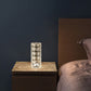Nordic Crystal Touch Lamp – USB Rechargeable Diamond Table Lamp with 3-Level Dimming, Rose Projection Night Light for Bedroom & Home Decor
