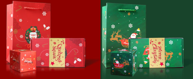 Christmas Eve Surprise Box – Creative Gift Box with LED Light, Festive Reveal Box for Kids & Adults, Holiday Celebration Gift