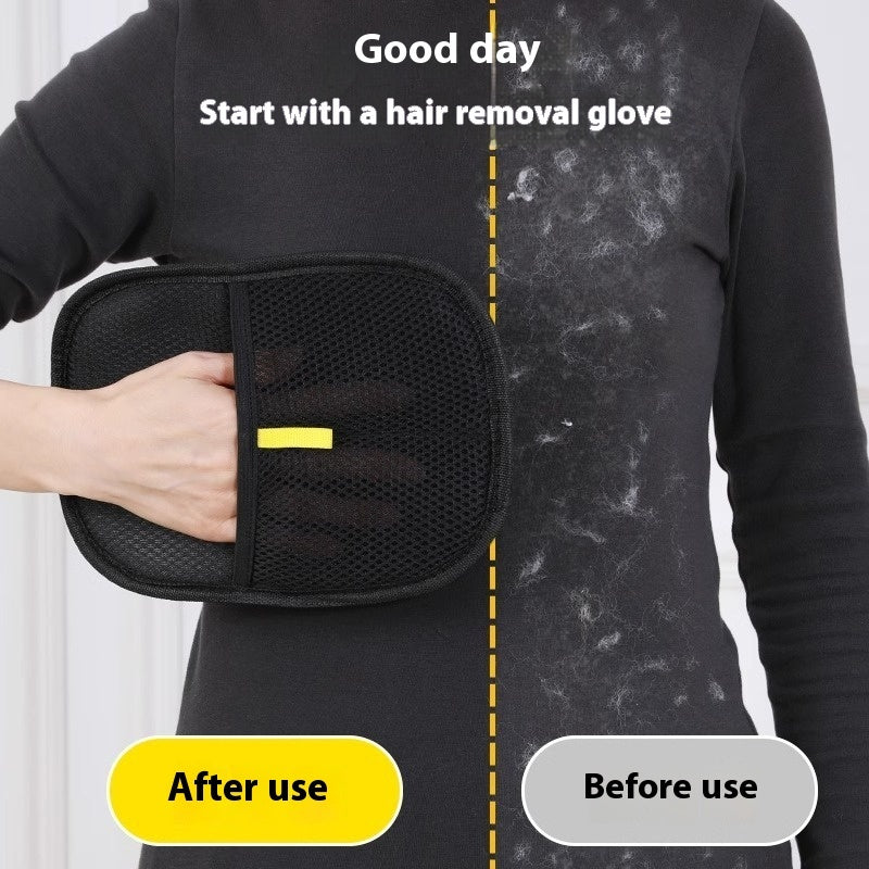 Pet Hair Remover Glove - Deshedding Brush Mitt for Dogs, Cats & Rabbits