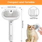3-in-1 Pet Steam Brush - Cat & Dog Grooming Comb with Water Spray