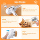 3-in-1 Pet Steam Brush - Cat & Dog Grooming Comb with Water Spray