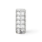 Nordic Crystal Touch Lamp – USB Rechargeable Diamond Table Lamp with 3-Level Dimming, Rose Projection Night Light for Bedroom & Home Decor