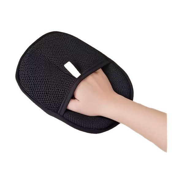 Pet Hair Remover Glove - Deshedding Brush Mitt for Dogs, Cats & Rabbits
