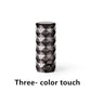 Nordic Crystal Touch Lamp – USB Rechargeable Diamond Table Lamp with 3-Level Dimming, Rose Projection Night Light for Bedroom & Home Decor