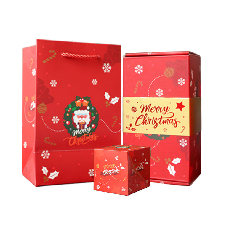 Christmas Eve Surprise Box – Creative Gift Box with LED Light, Festive Reveal Box for Kids & Adults, Holiday Celebration Gift
